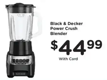 Black & Decker Power Crush Blender