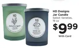 King Soopers HD Designs Jar Candle offer