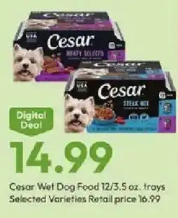 Stater Bros Cesar Wet Dog Food offer