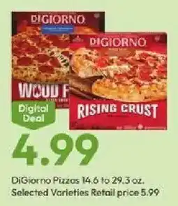 Stater Bros DiGiorno Pizzas offer