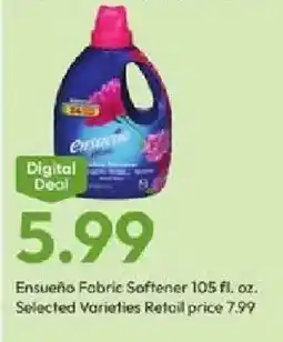 Stater Bros Ensueño Fabric Softener offer