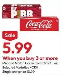 Stater Bros Coca-Cola offer