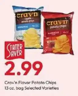 Stater Bros Craw'n Flavor Potato Chips offer