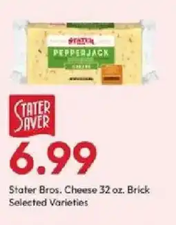 Stater Bros Stater saver pepperjack cheese offer