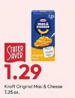 Stater Bros Kraft Original Mac & Cheese offer