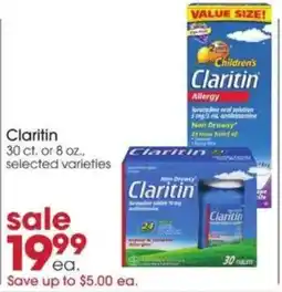 Giant Eagle Claritin offer