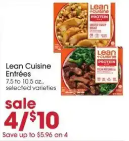 Giant Eagle Lean Cuisine Entrées offer