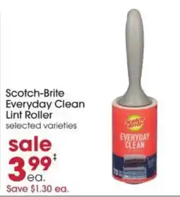 Giant Eagle Scotch-Brite everyday clean lint roller offer
