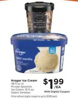 Kroger Kroger ice cream offer