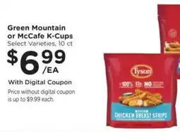 Kroger Green Mountain or McCafe K-Cups offer