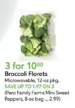 Publix Broccoli Florets offer