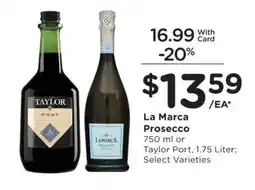 Smith's La Marca Prosecco offer