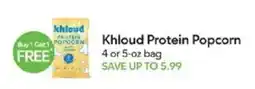 Publix Khloud Protein Popcorn offer