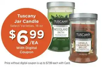 Tuscany jar candle