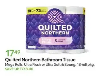 Publix Quilted Northern Bathroom Tissue offer
