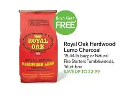 Publix Royal oak hardwood lump charcoal offer