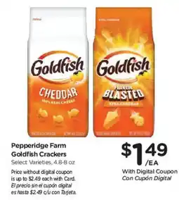 Smith's Pepperidge Farm Goldfish Crackers offer