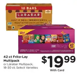 Smith's Frito-Lay Multipack or Larabar Multipack offer