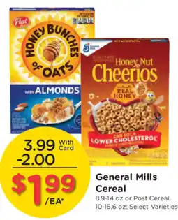Smith's General Mills Cereal offer