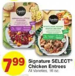 United Supermarkets Signature SELECT Chicken Entrees offer