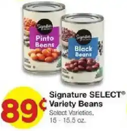 United Supermarkets Signature Select Variety Beans offer