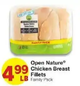 United Supermarkets Open Nature Chicken Breast Fillets offer