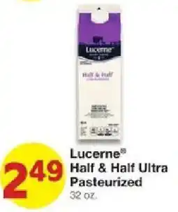 United Supermarkets Lucerne Half & Half Ultra Pasteurized offer