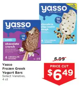 Mariano's Yasso Frozen Greek Yogurt Bars offer