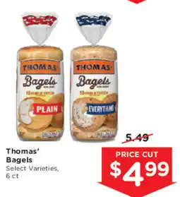 Mariano's Thomas' Bagels offer