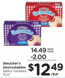 Mariano's Smucker's Uncrustables offer