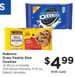 Mariano's Nabisco Oreo Family Size Cookies offer