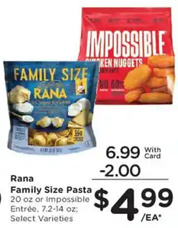Mariano's Rana Family Size Pasta offer