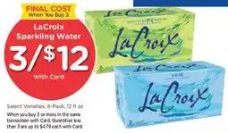 Mariano's LaCroix Sparkling Water offer