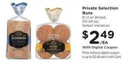 Fry's Private Selection Buns offer