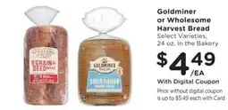 Fry's Goldminer or Wholesome Harvest Bread offer