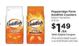 Fry's Pepperidge Farm Goldfish Crackers offer