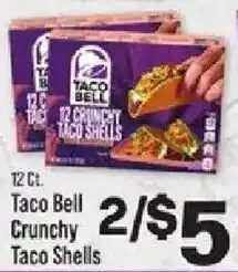 IGA Taco Bell Crunchy Taco Shells offer