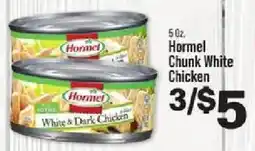 IGA Hormel chunk white chicken offer