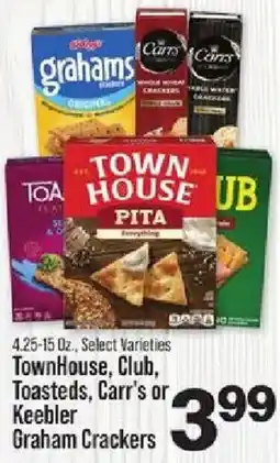 IGA Townhouse, Club, Toasteds, Carr's or Keebler Graham Crackers offer