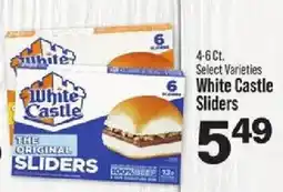IGA White Castle sliders offer