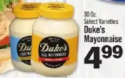 IGA Duke's mayonnaise offer