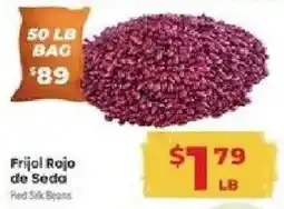 Supermercado El Rancho Frijol Rojo de Seda offer