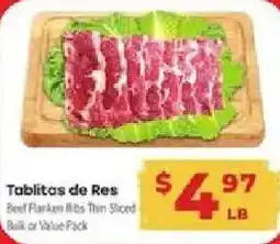Supermercado El Rancho Tabilitas de Res offer