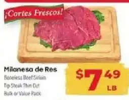 Supermercado El Rancho Milanesa de Res offer