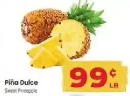 Supermercado El Rancho Pina Dulce Sweet Pineapple offer