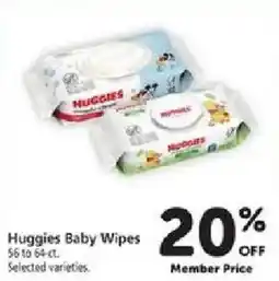 Safeway Huggies Baby Wipes offer