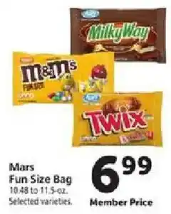 Mars Fun Size Bag