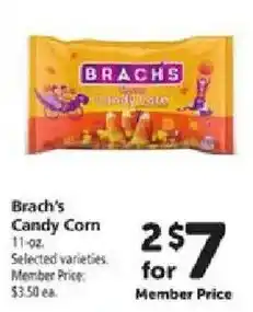 Safeway Brach's candy corn offer