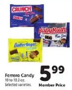 Safeway Ferrero Candy offer