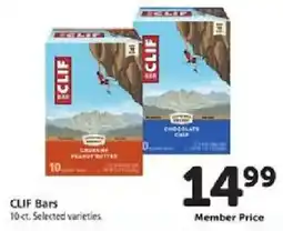 Safeway Clif Bars offer